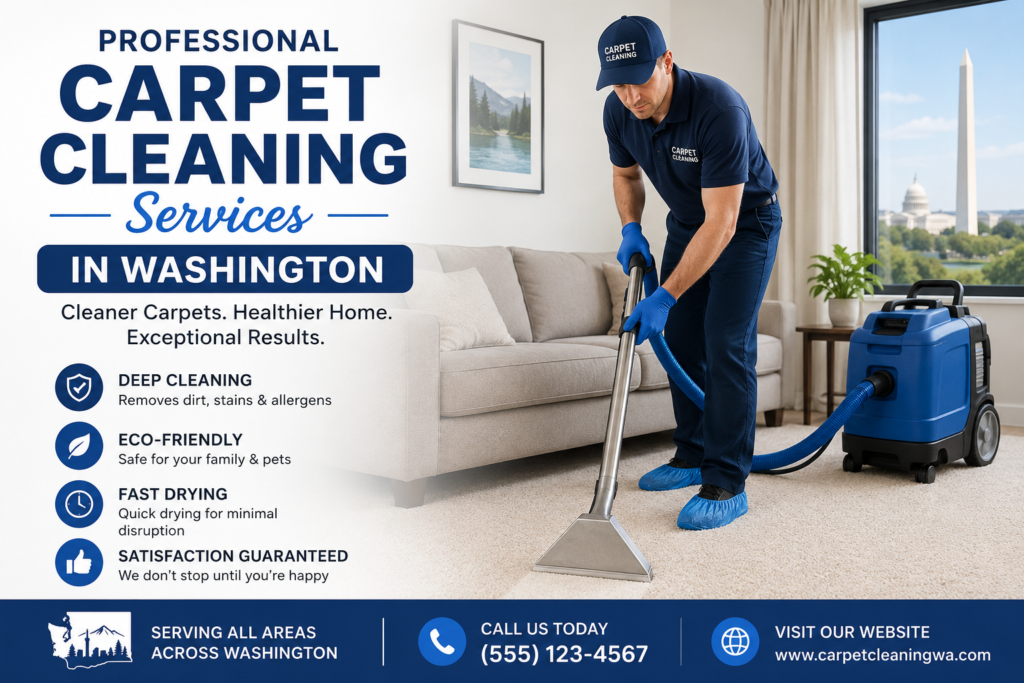 Professional Carpet Cleaning Services in Washington